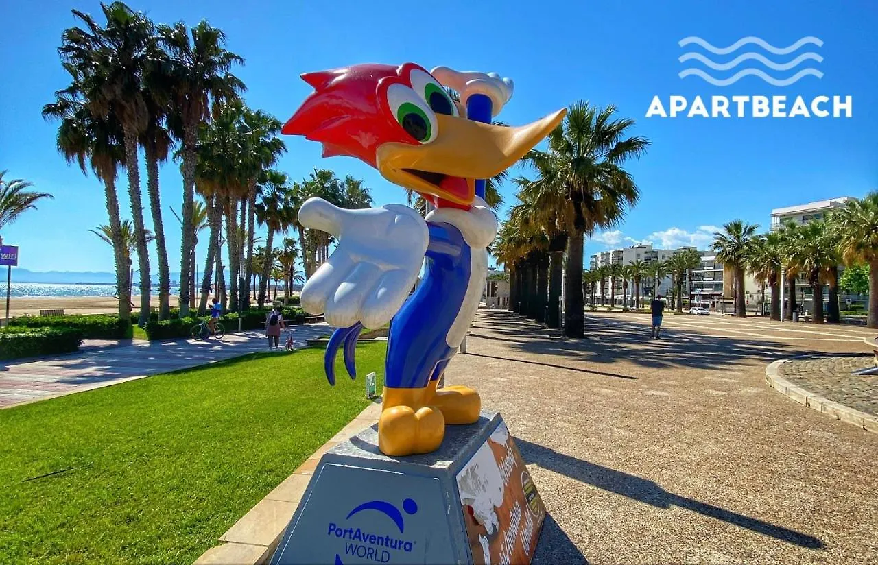 Lägenhet Apartbeach Malta Capri Vistas Playa Y Climatizado Salou Spanien