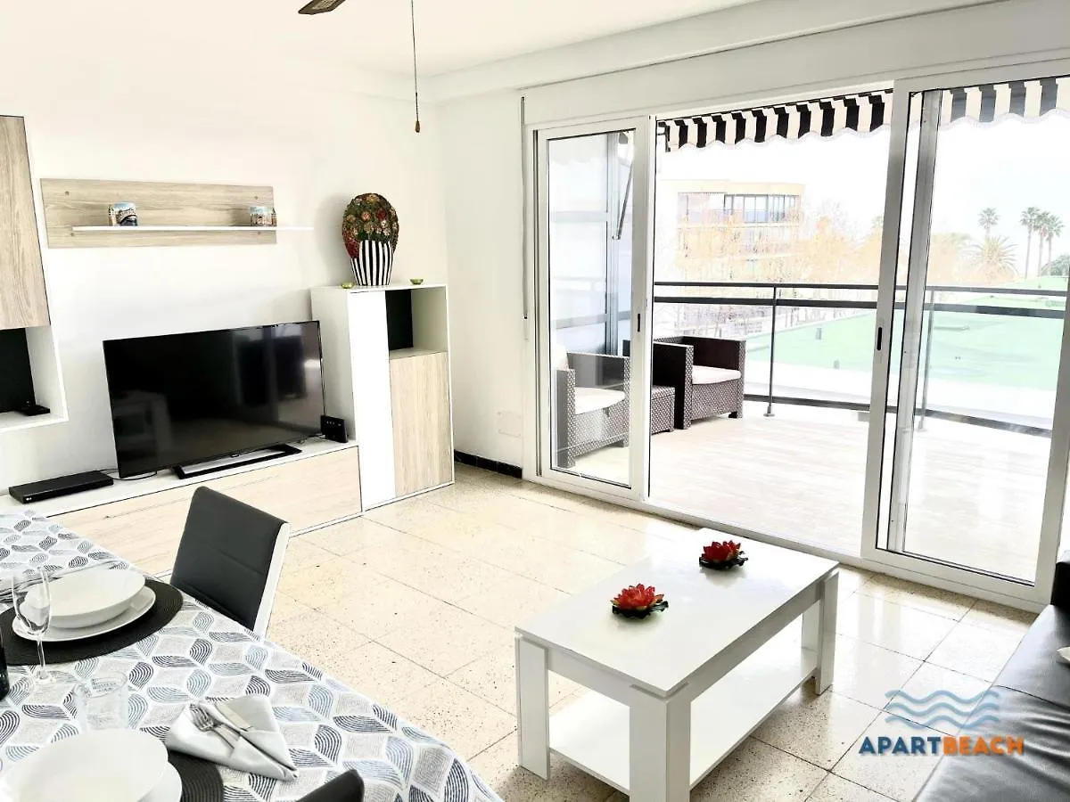 Apartbeach Malta Capri Vistas Playa Y Climatizado Salou 0*,